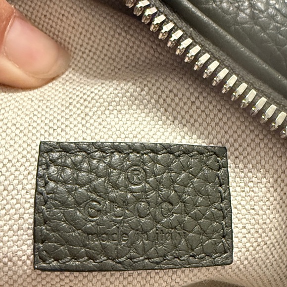 Gucci Dark Green Leather Belt Bag - Picture 4 of 7